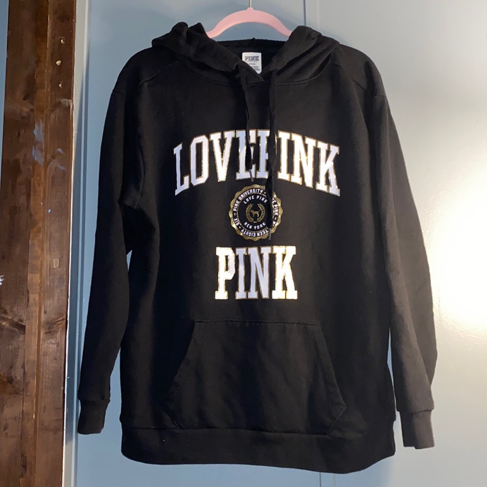 PINK VICTORIA SECRET HOODIE